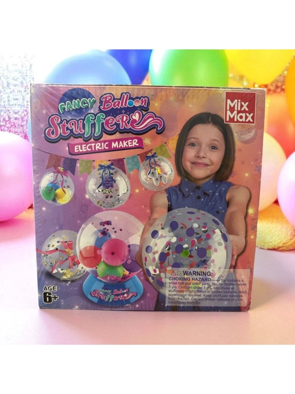 MIX MAX Fancy Balloon Stuffer Toy Electric Maker/Decoration Craft Set